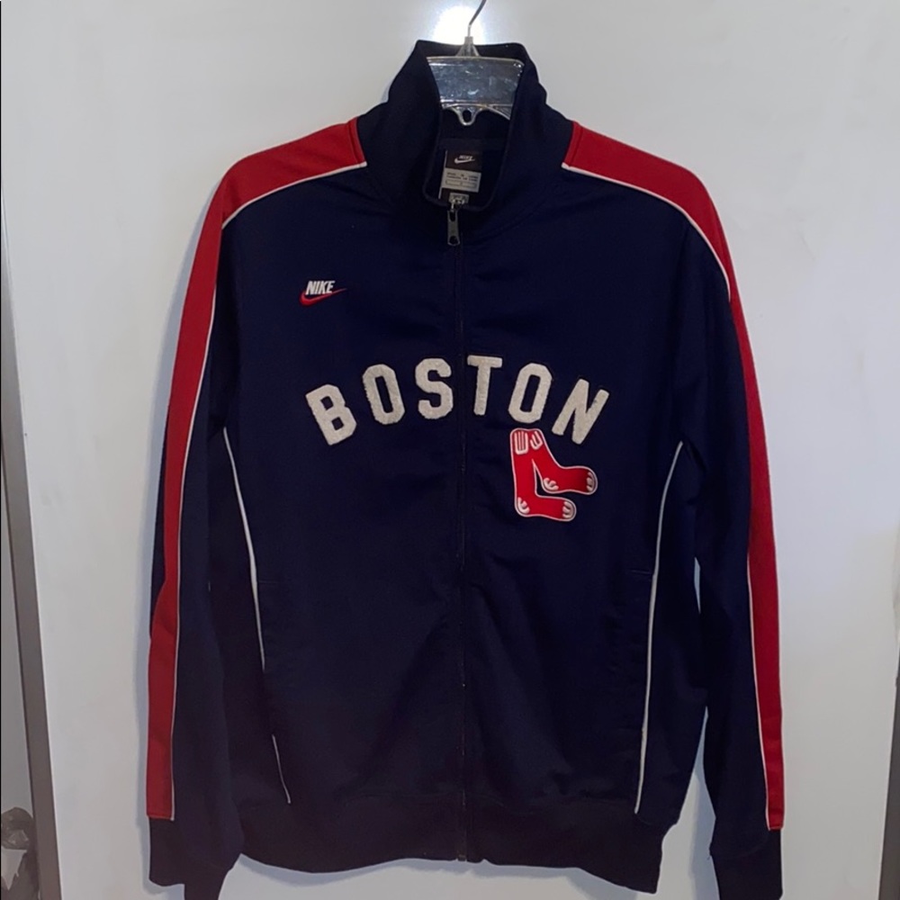 Retro Nike Boston Red Sox Bomber Jacket
